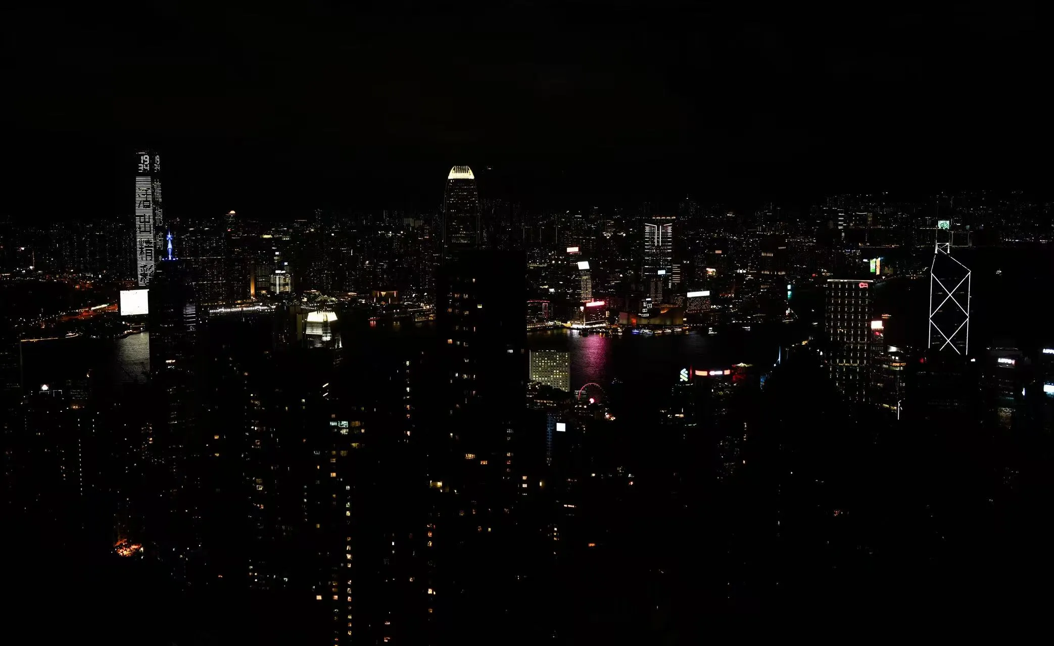 夜色灯火